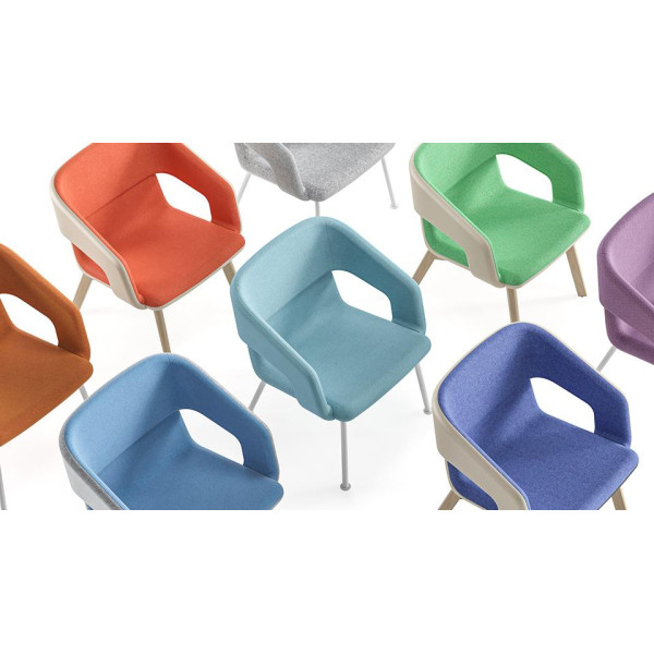 Twist and Sit Bespoke Soft  Lounge Chair